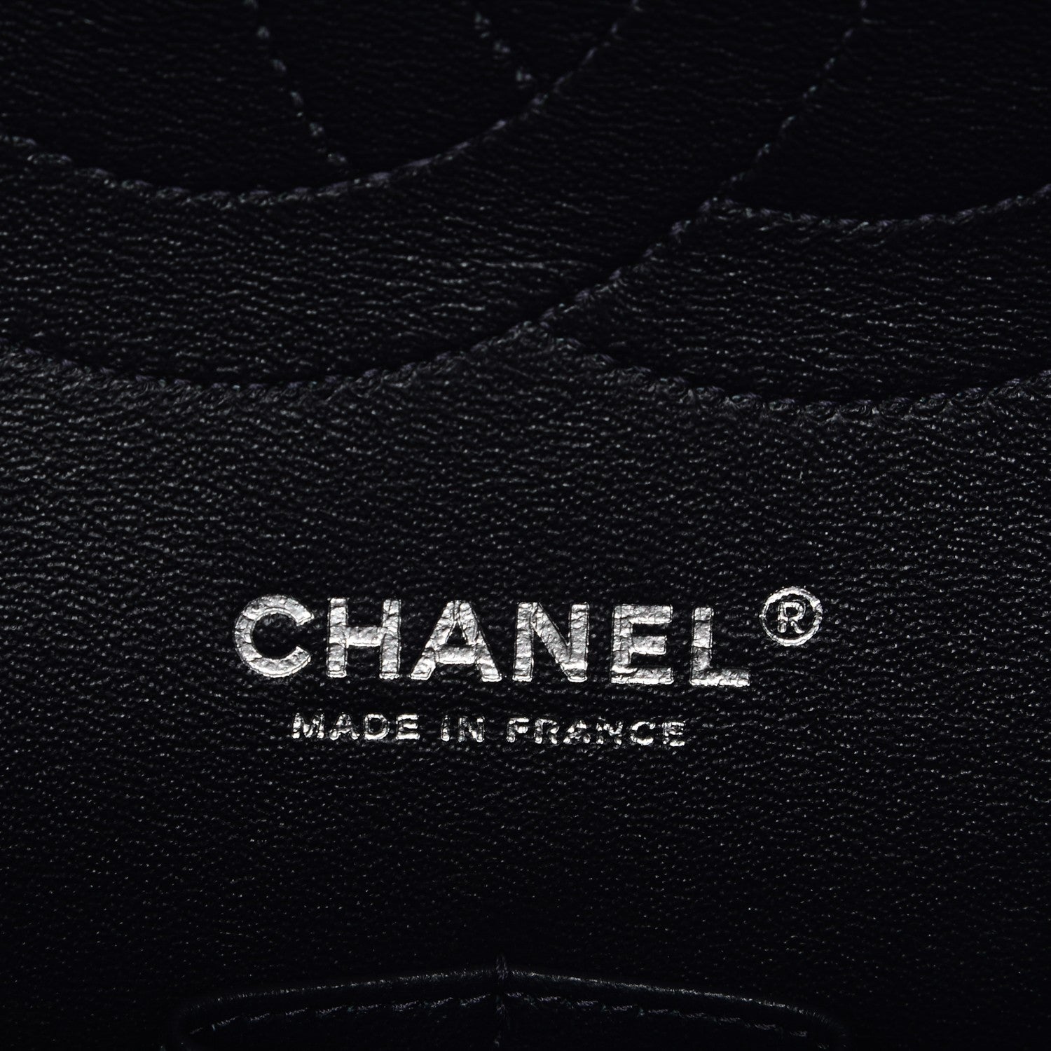 Chanel Lambskin Quilted Jumbo Double Flap Dark Navy 6 of 7