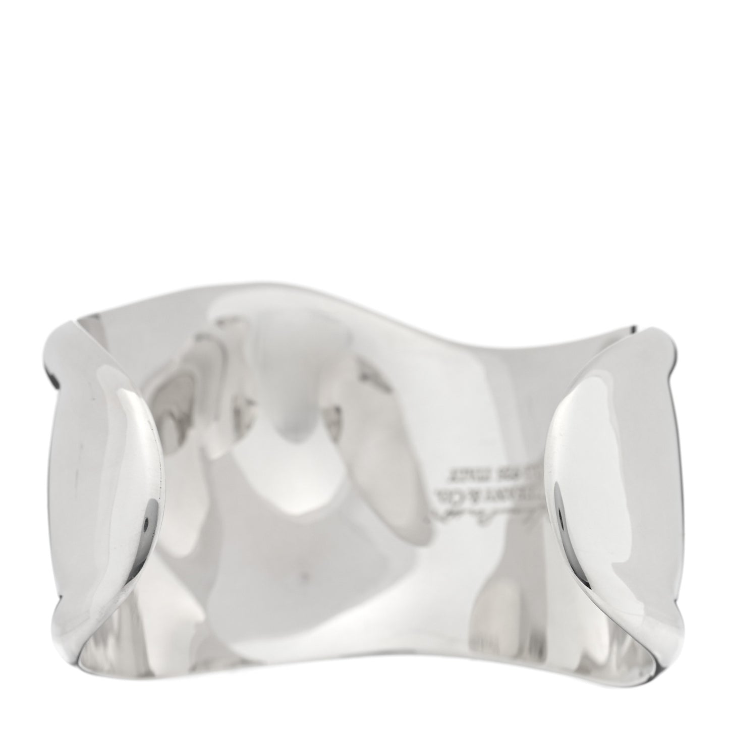 Sterling Silver Small Elsa Peretti Right Wrist Bone Cuff Bracelet