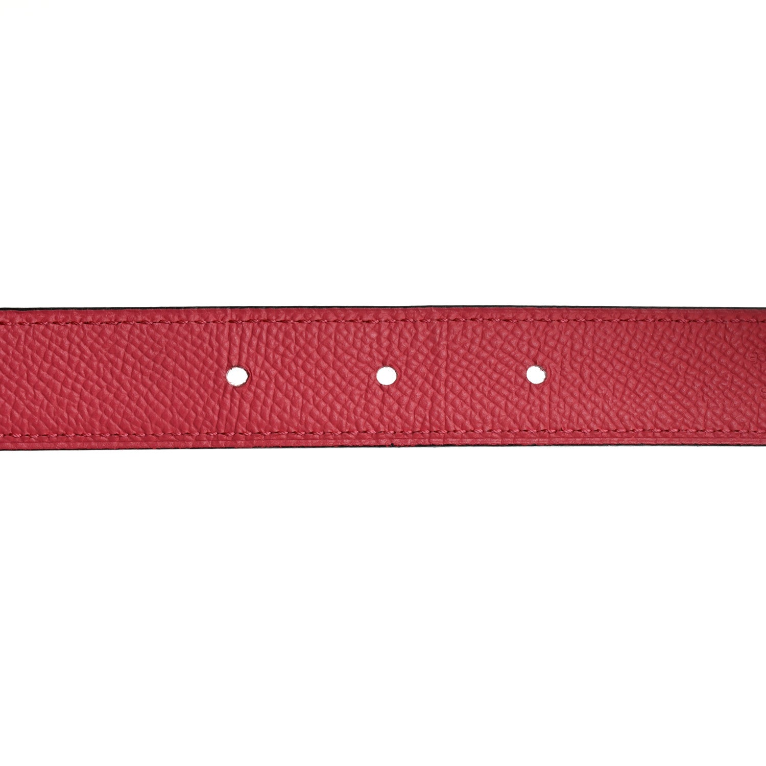 Hermes Swift Epsom 24mm Mini Constance H Belt 85 34 Rouge De Coeur Rose Azalee 5 of 8