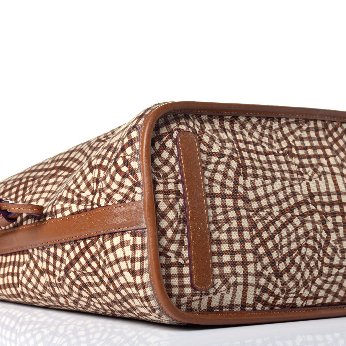 Visetos Medium Liz Reversible Shopper Tote Cognac