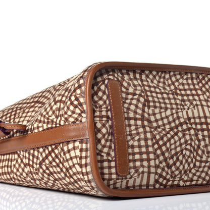 MCM Visetos Medium Liz Reversible Shopper Tote Cognac 13 of 16