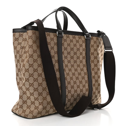 Gucci GG Monogram Large Joy Tote Bag Dark Brown 3 of 10