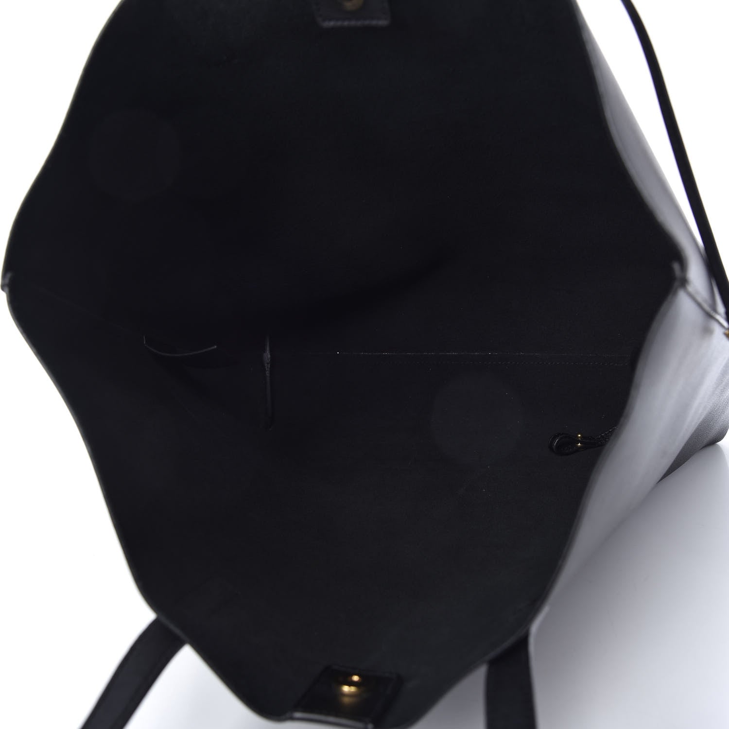 Saint Laurent Calfskin Medium Shopping Tote Black 5 of 10