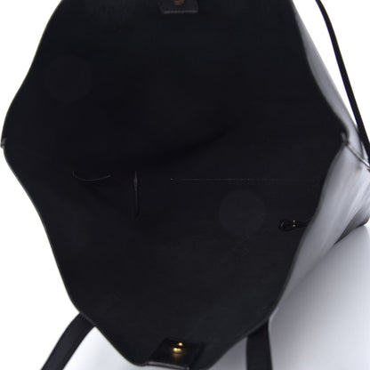 Saint Laurent Calfskin Medium Shopping Tote Black 5 of 10