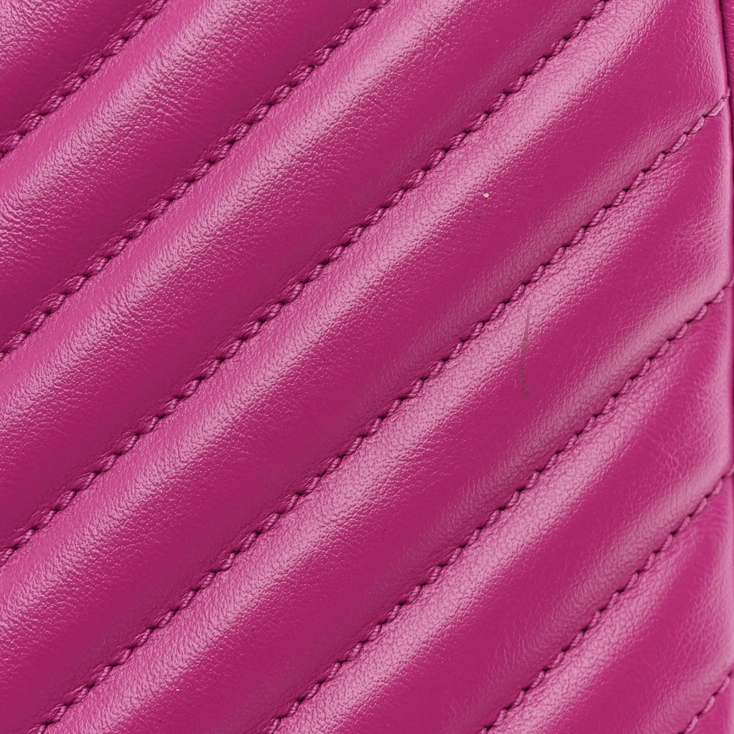 Saint Laurent Calfskin Matelasse Monogram Lou Camera Bag Electric Fuchsia 13 of 13