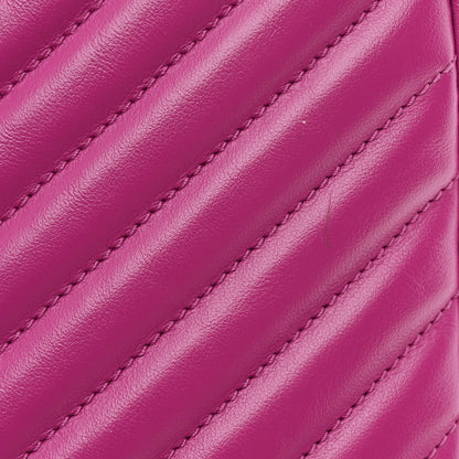 Saint Laurent Calfskin Matelasse Monogram Lou Camera Bag Electric Fuchsia 13 of 13