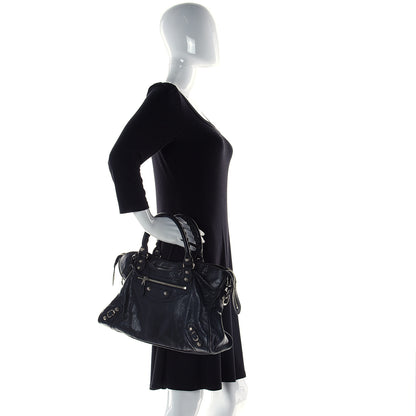 Balenciaga Agneau Giant 12 Silver Hardware City Black 2 of 10