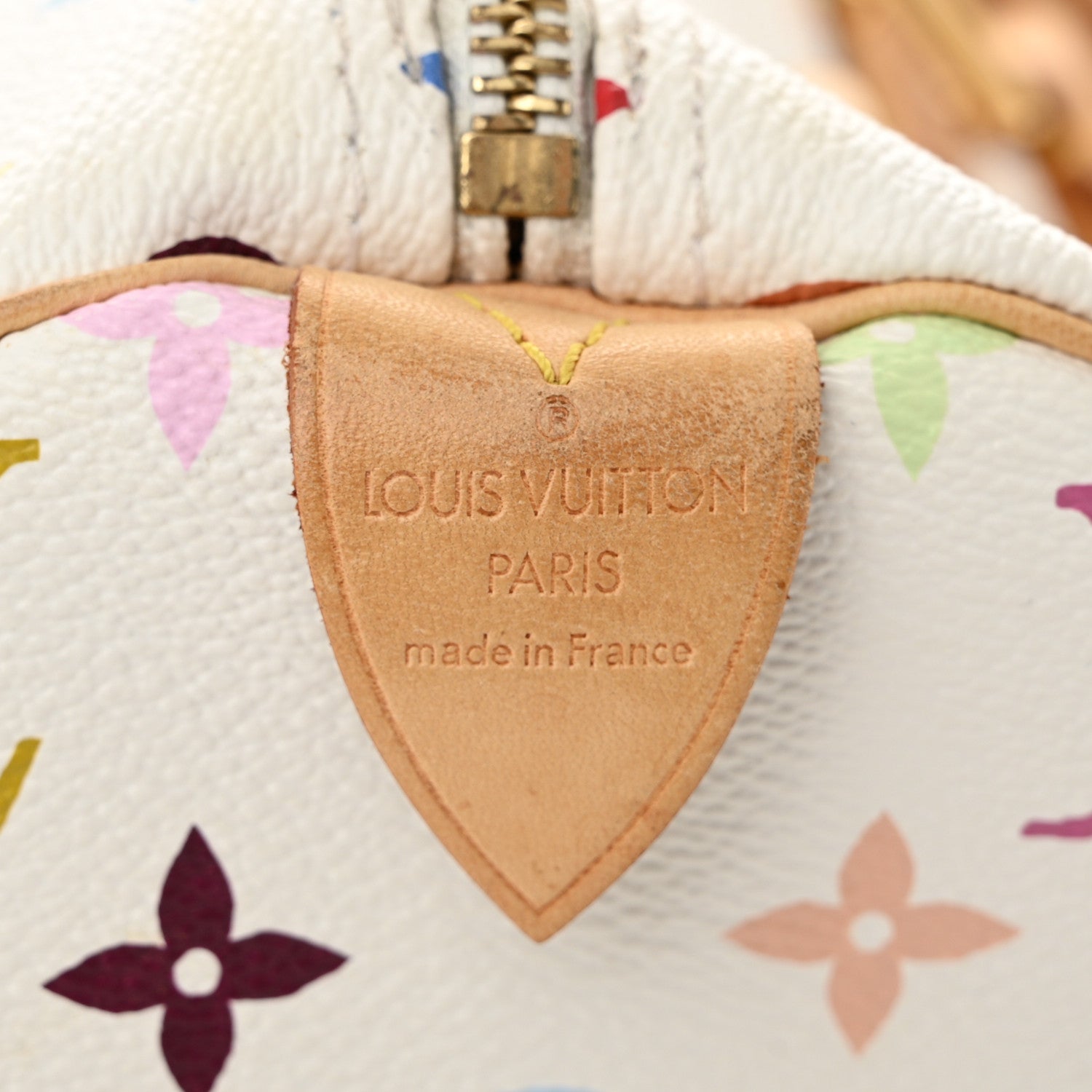 Louis Vuitton Monogram Multicolor Speedy 30 White 6 of 9