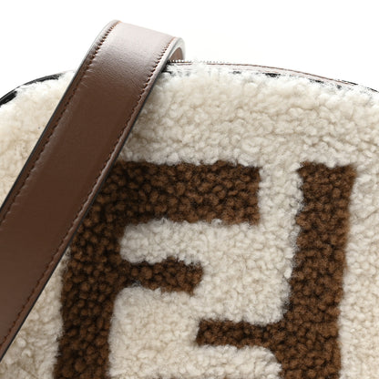 Fendi Shearling Toast Bag White 8 of 10