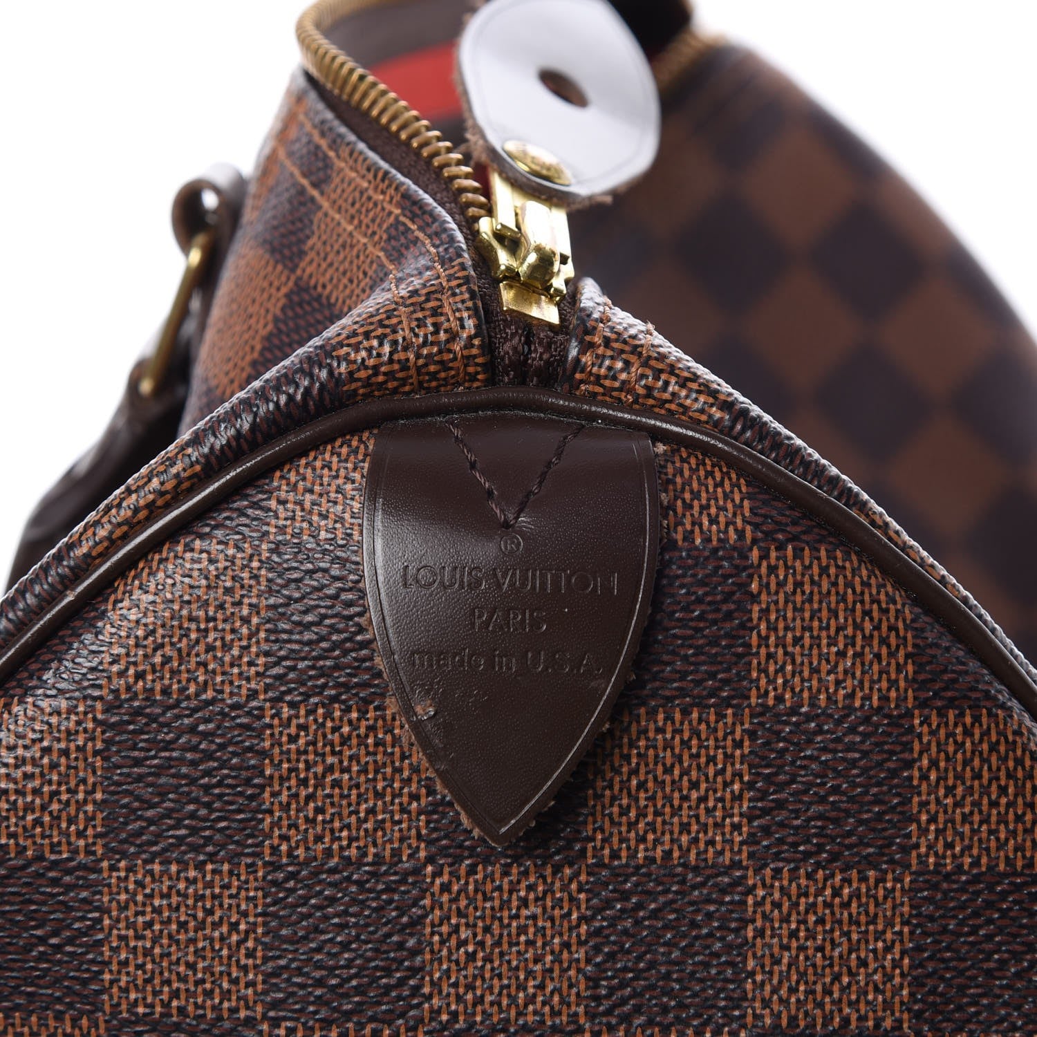 Louis Vuitton Damier Ebene Speedy 30 7 of 7