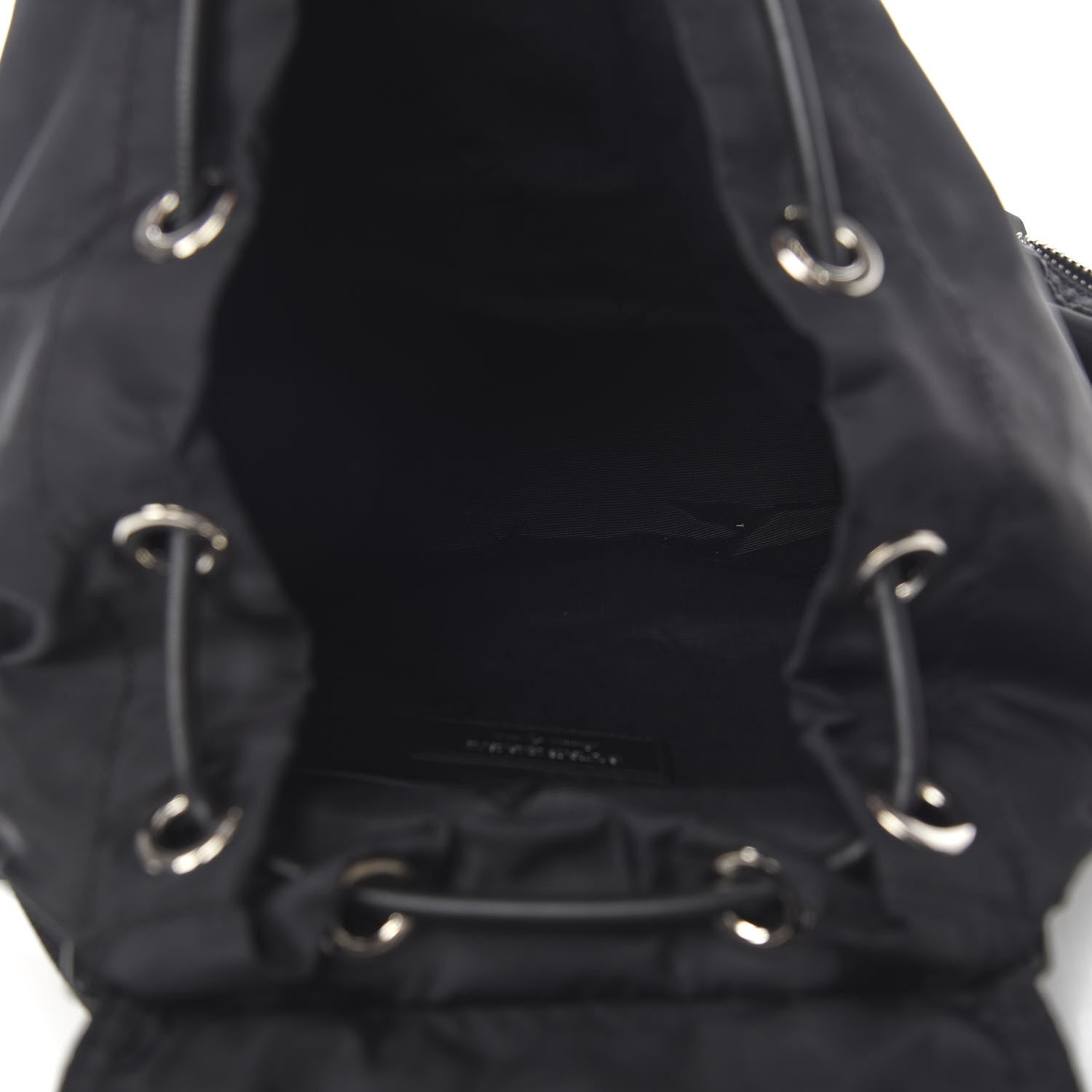 Burberry Technical Nylon Large Rucksack Backpack Black 4 of 9