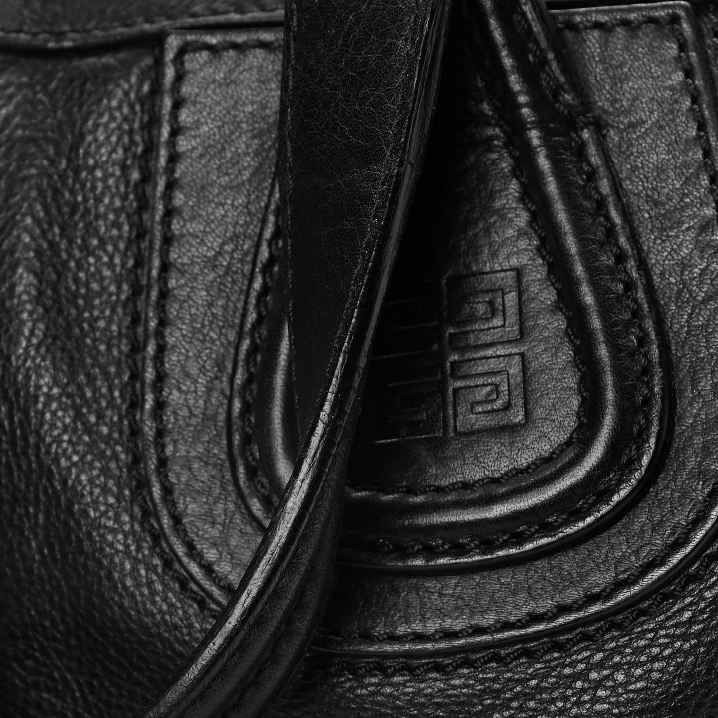 Calfskin Zipped Briefcase Nightingale Black