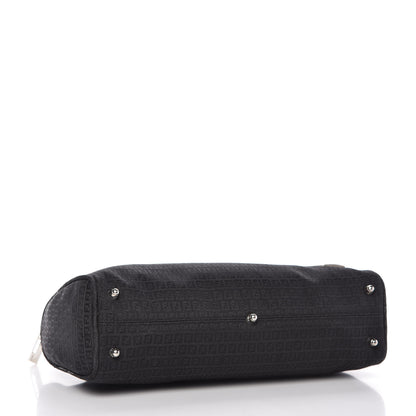 Fendi Zucchino Shoulder Bag Black 4 of 10