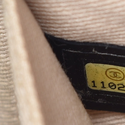 Chanel Coated Canvas Le Train Boston Bag 9 of 15