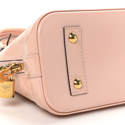 Louis Vuitton Vernis Alma BB Rose Ballerine 8 of 9