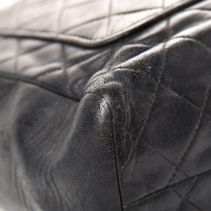 Chanel Lambskin Quilted CC Tote Black 9 of 24