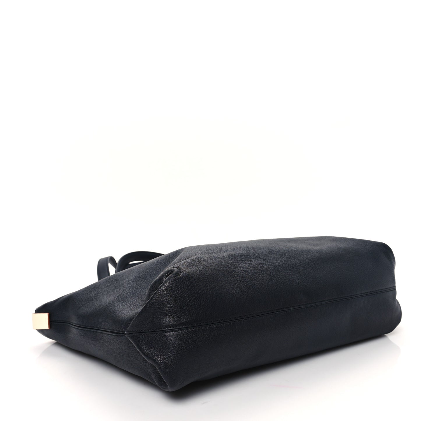 Butter Calfskin Cashmere Neo Inside Out Tote Black