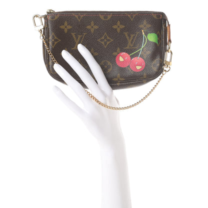 Louis Vuitton Monogram Cerises Mini Pochette Accessories 2 of 7