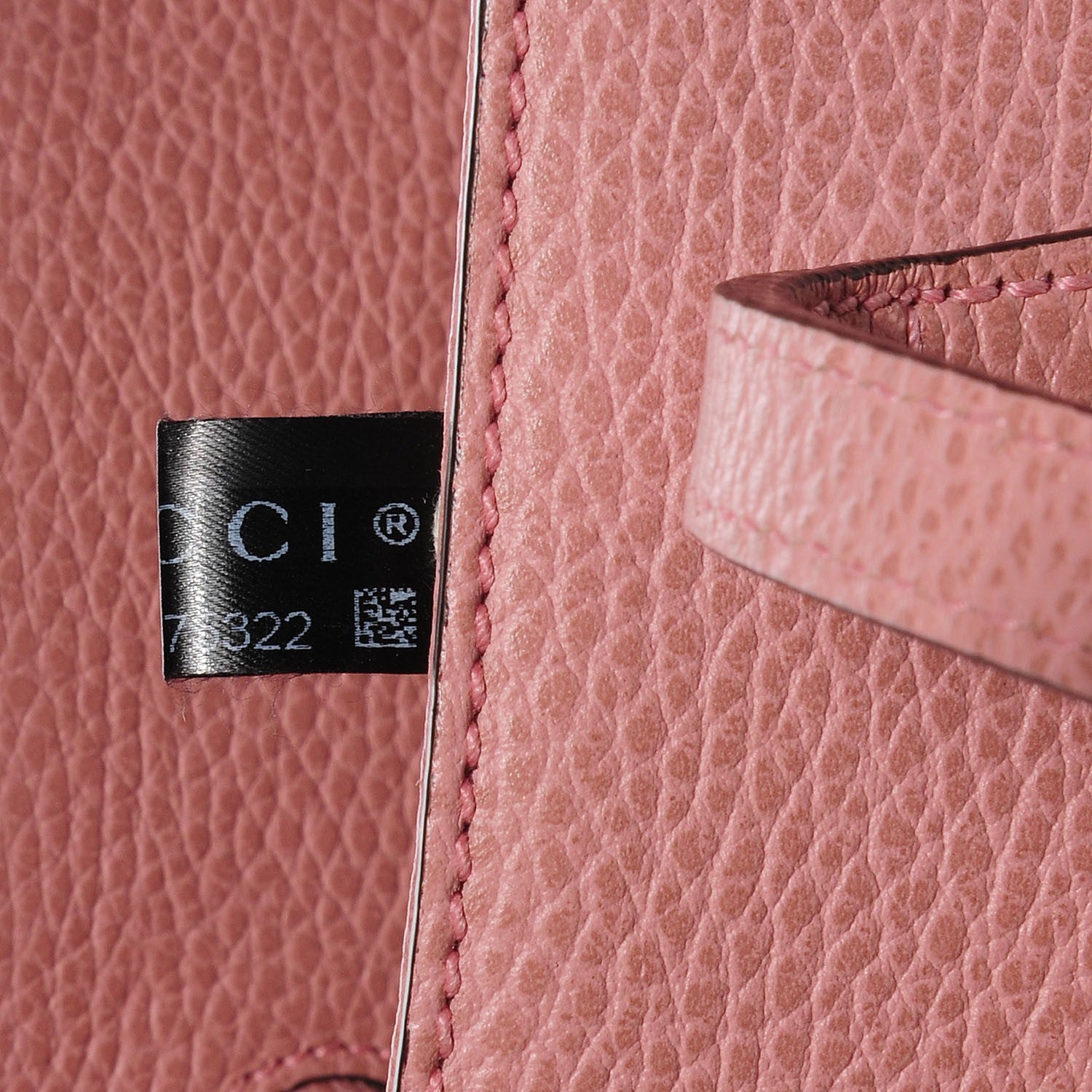 Gucci Dollar Calfskin Small Swing Tote Soft Pink 7 of 8