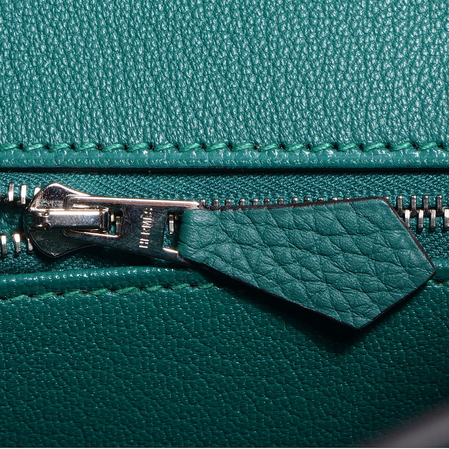 Hermes Togo Birkin 35 Malachite 21 of 28