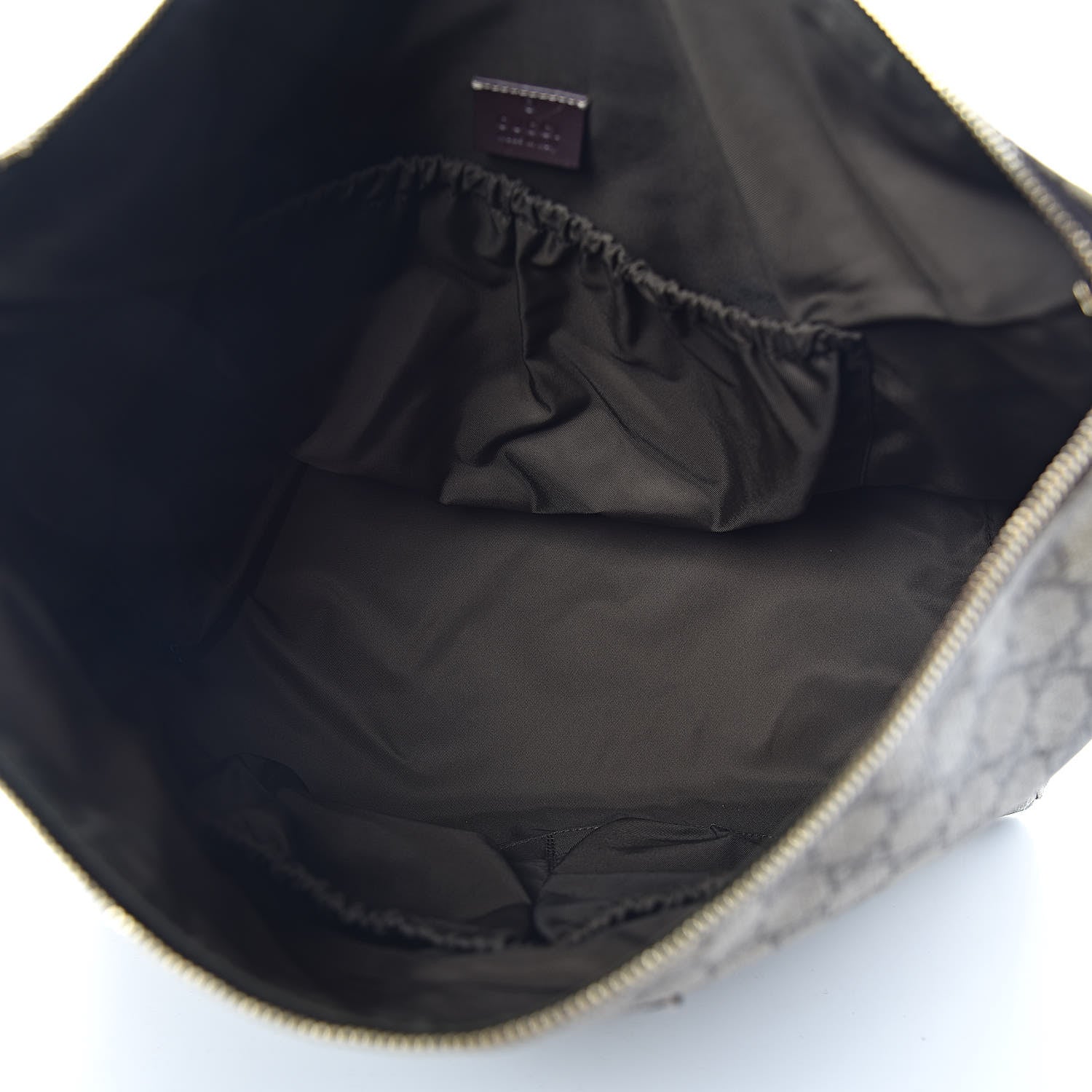 Gucci GG Plus Monogram Diaper Messenger Bag Dark Brown 6 of 12