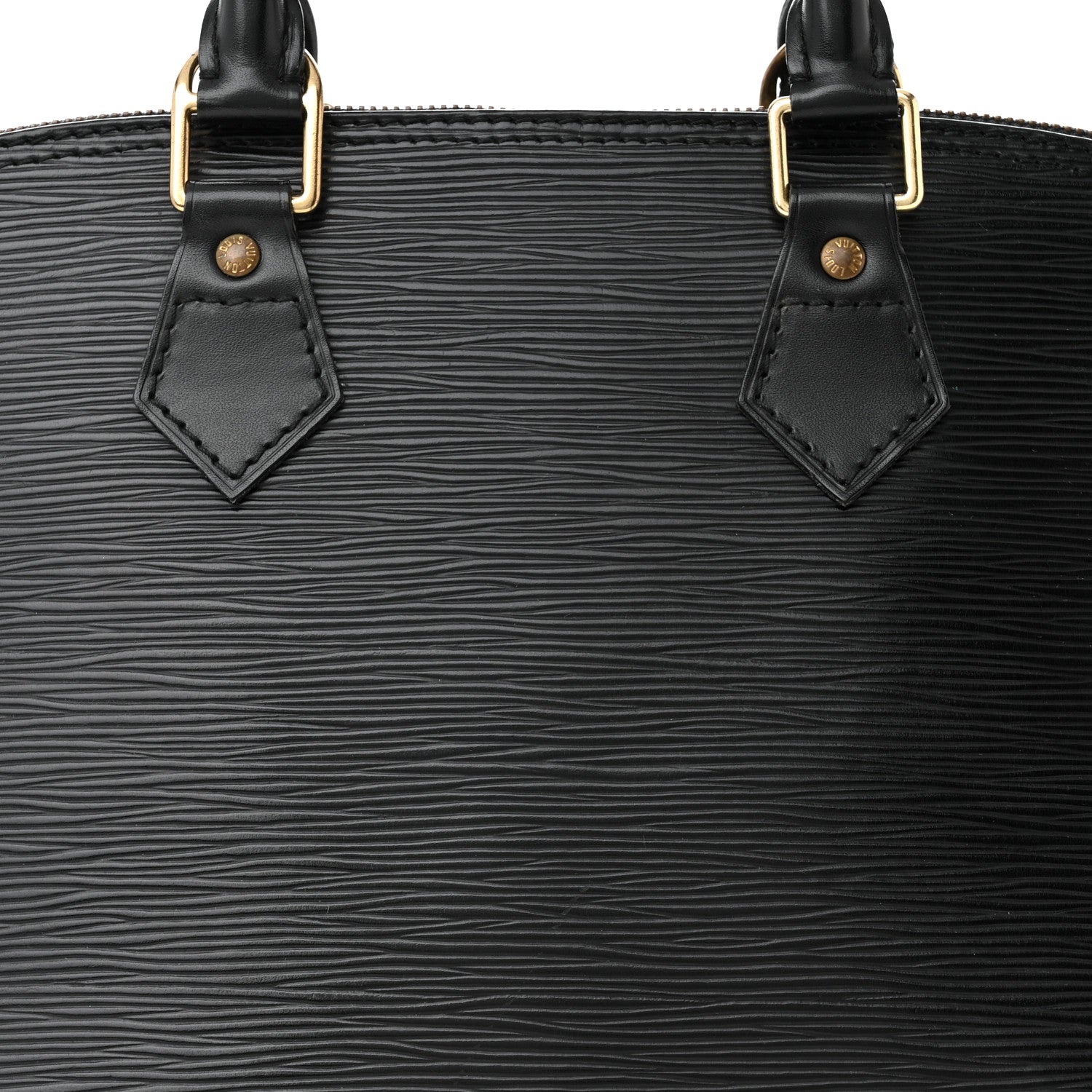 Louis Vuitton LOUIS VUITTON Epi Alma PM Black 8 of 12