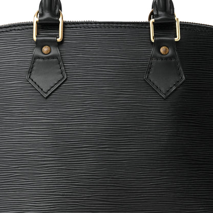 Louis Vuitton LOUIS VUITTON Epi Alma PM Black 8 of 12