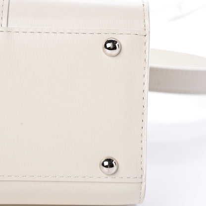 Delvaux Calfskin Mini Brillant Satchel Ivory 22 of 22