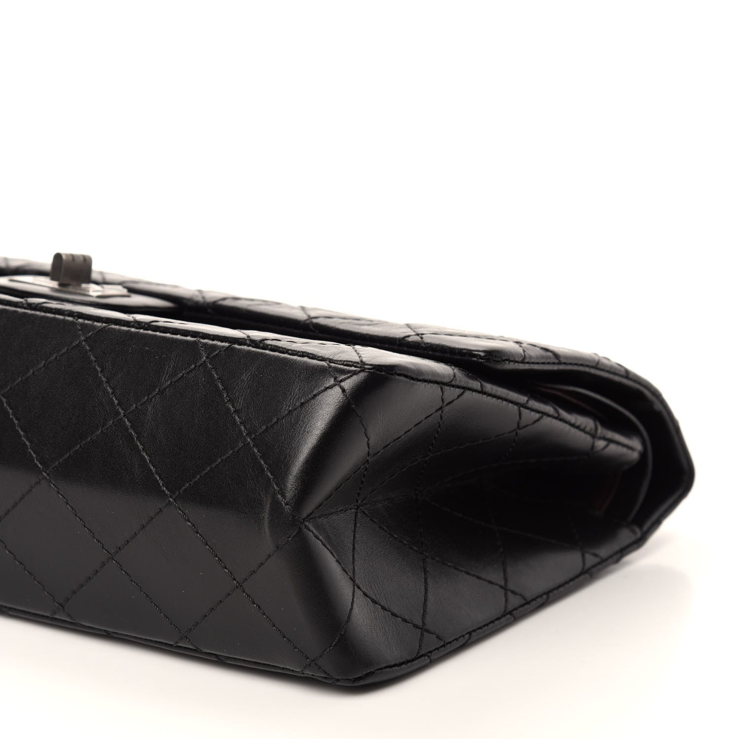 Chanel Aged Calfskin Quilted 2.55 Reissue 226 Flap Black 8 of 11