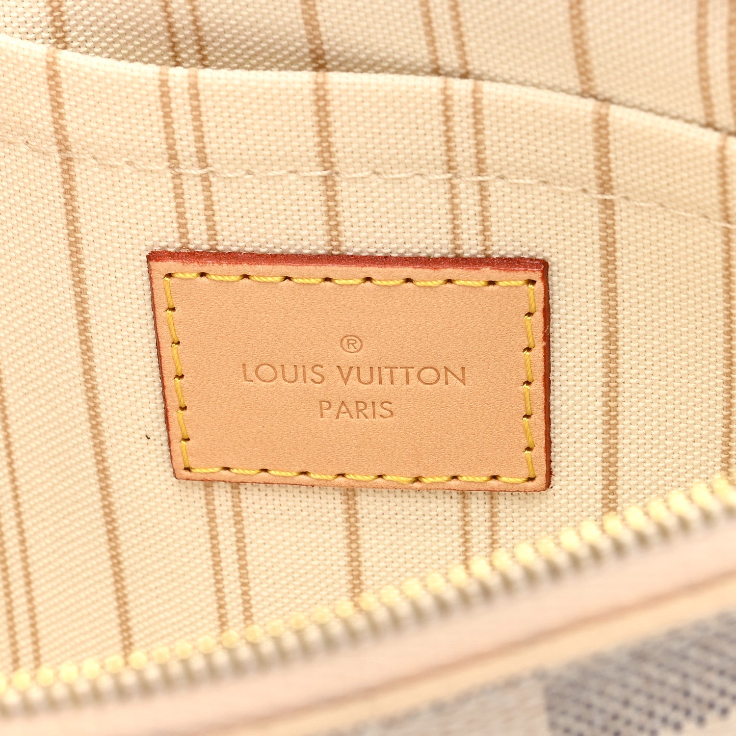 Louis Vuitton Damier Azur Neverfull MM GM Pochette 6 of 6