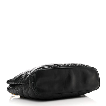 Chanel Lambskin Quilted Shoulder Bag Black 4 of 11