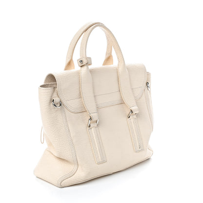 3.1 Phillip Lim Textured Calfskin Medium Pashli Satchel Milk 3 of 10