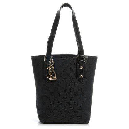 Gucci GG Monogram Small Jolicoeur Vertical Tote Black 1 of 7