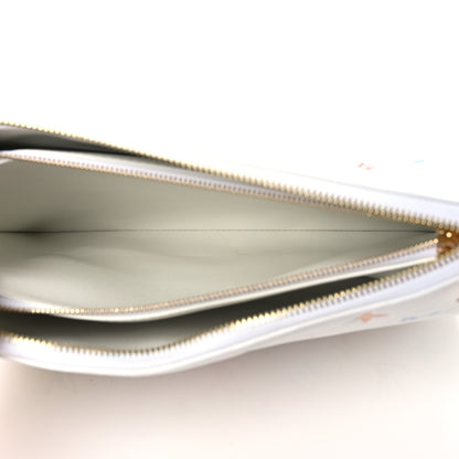 Louis Vuitton LV x TM Lambskin Embossed Monogram Coussin PM White Multicolor 5 of 11