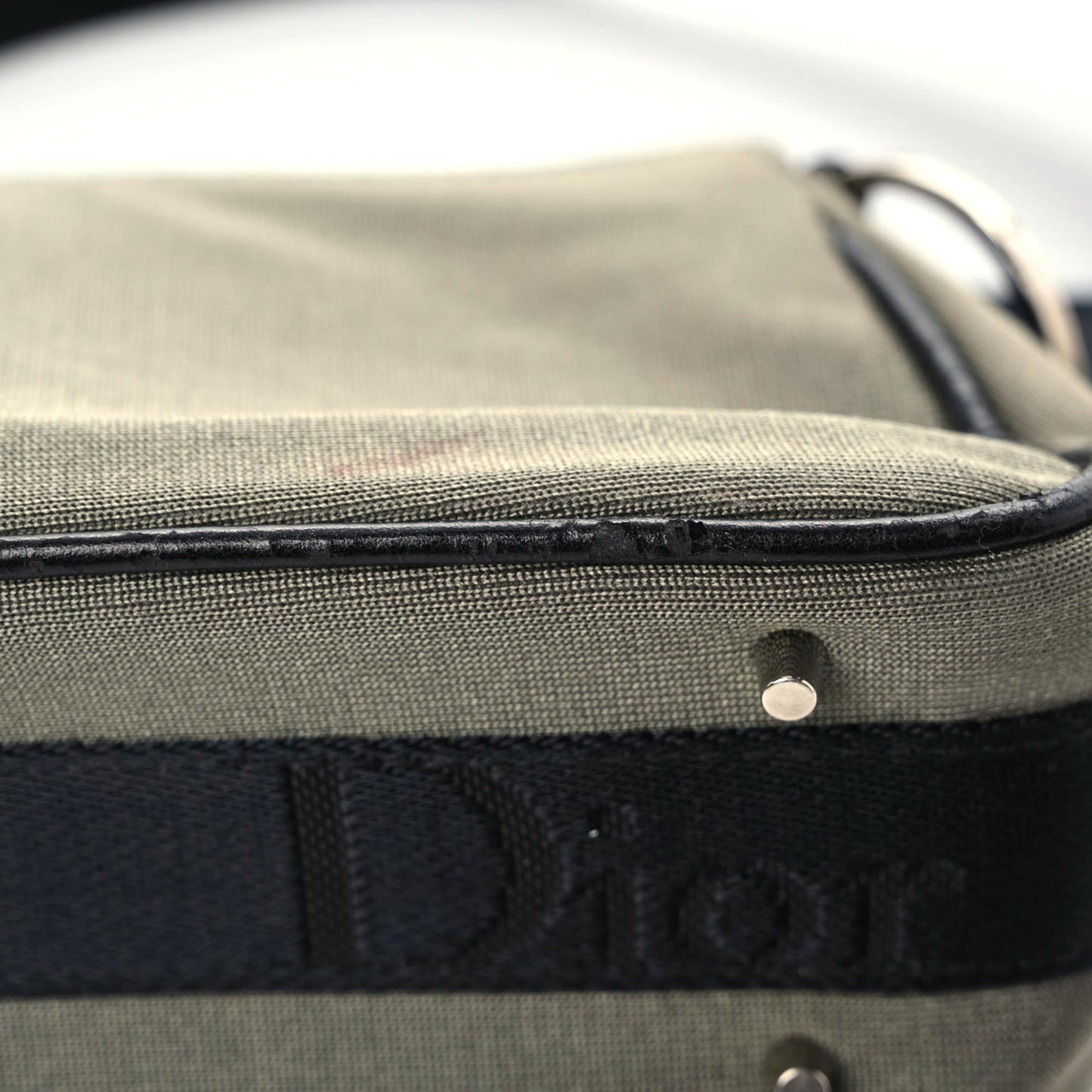 Silk Jersey Crystal Hardcore Shoulder Bag Grey Black