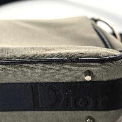 Christian Dior Silk Jersey Crystal Hardcore Shoulder Bag Grey Black 9 of 19