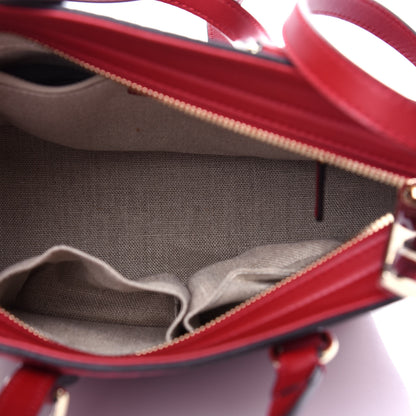 Gucci Microguccissima Small Bree Tote Red 5 of 10