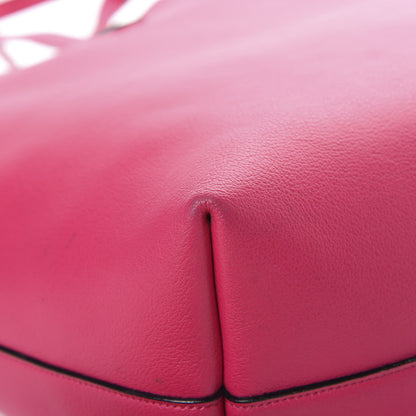 Saint Laurent Calfskin Large Shopping Tote Fuchsia 15 of 16