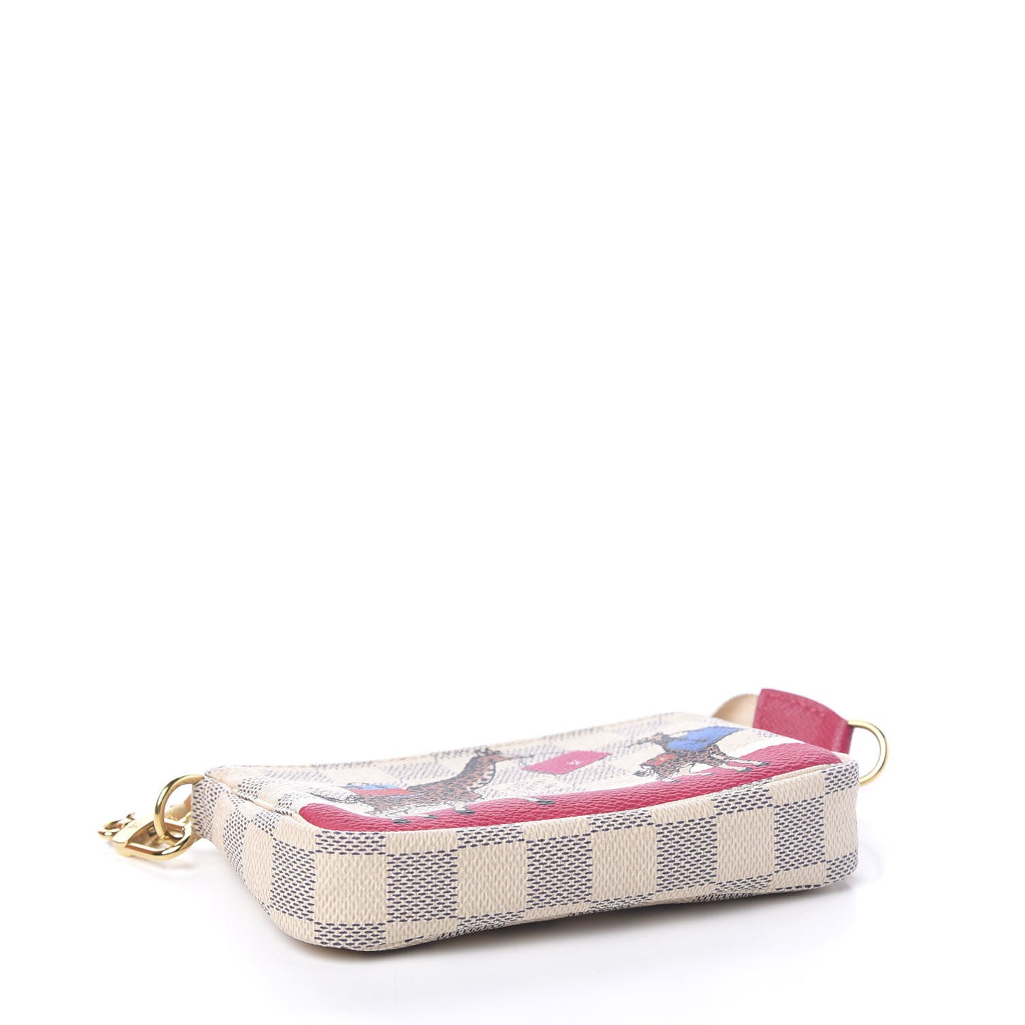 Damier Azur 2017 Christmas Animation Mini Pochette Accessories