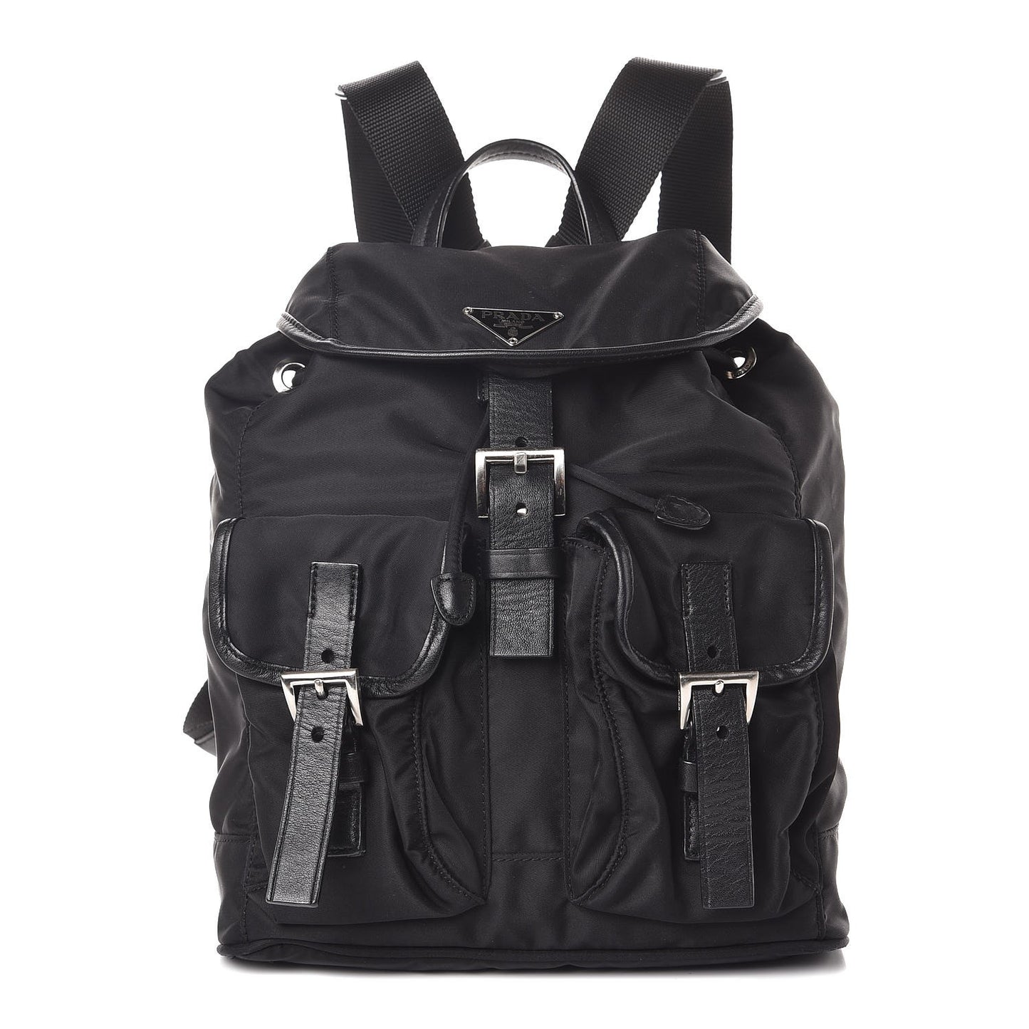 Nylon Vela Sport Backpack Black