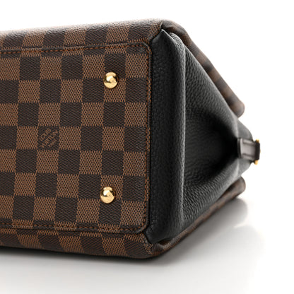 Louis Vuitton Cuir Taurillon Damier Ebene Normandy Black 10 of 13