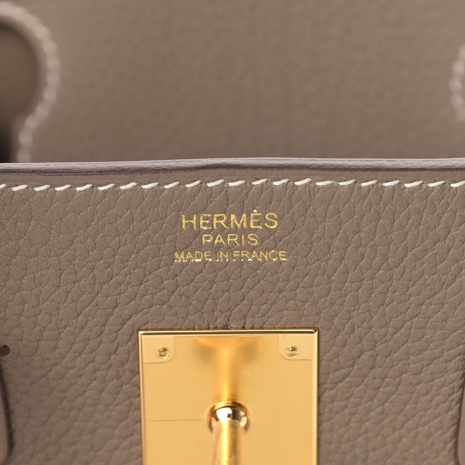 Hermes Togo Birkin 30 Etoupe 6 of 12