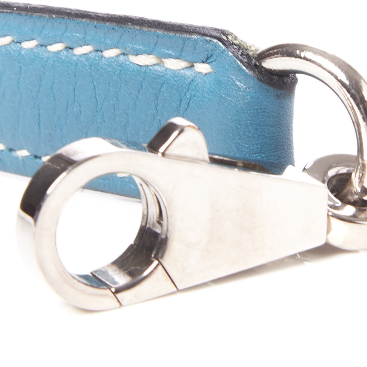 Hermes Swift Kelly Retourne 32 Blue Jean 28 of 39