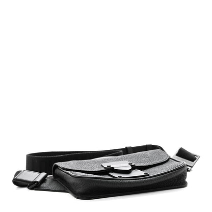 Louis Vuitton Taurillon Monogram S Lock Sling Bag Black 4 of 9