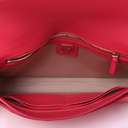 MCM Diamond Patent Medium Millie Crossbody Bag Pink 4 of 8
