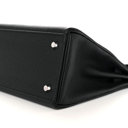 Hermes Togo Kelly Retourne 28 Black 10 of 11