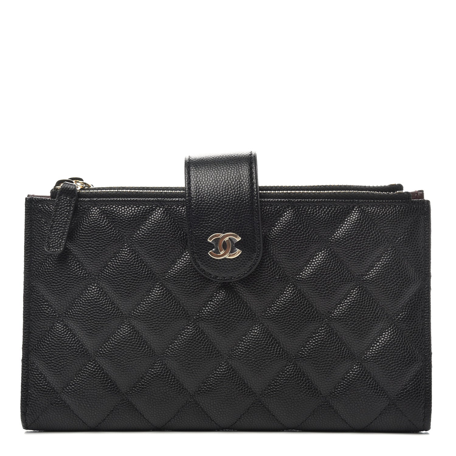 Chanel Caviar Quilted Organizer Wallet Black 1 of 9