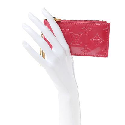 Louis Vuitton Vernis Key Pouch Framboise 2 of 8