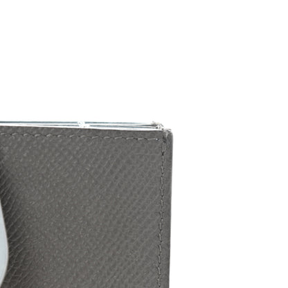 Celine Grained Shiny Calfskin Accordion Card Holder Grey 11 of 11