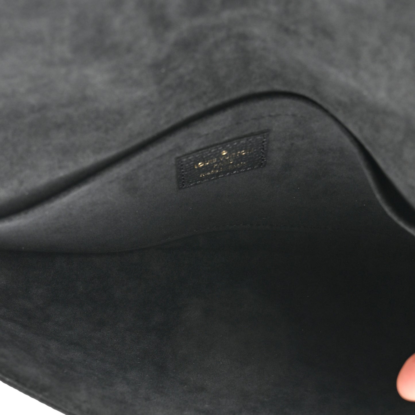 Empreinte Pochette Felicie Chain Wallet Black
